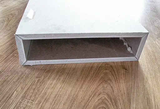 Zabudowa szafy wnękowej, wrzesień 2019. Foto06.